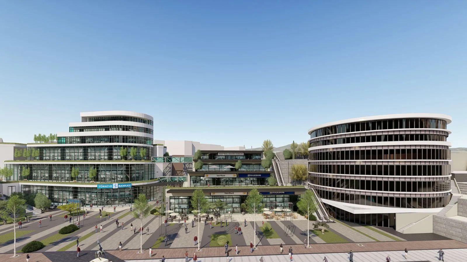 DEMOCRACY SQUARE BUSINESS CENTER CONSTRUCTION WORK